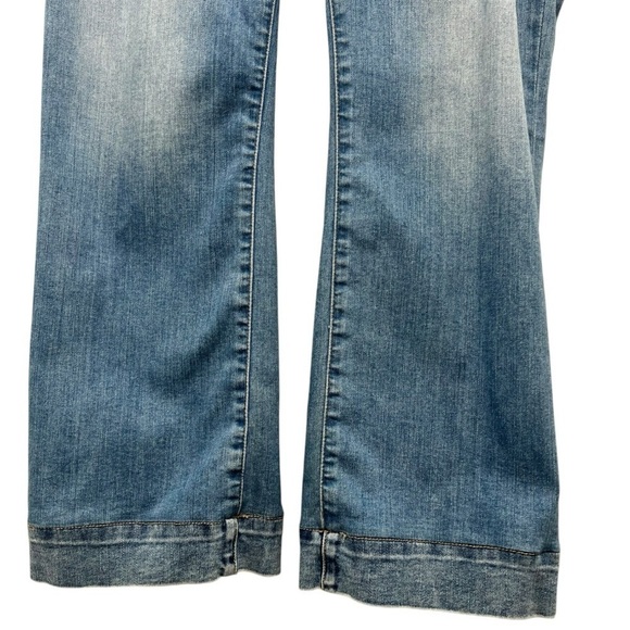 Madewell Cali Demi Boot Medium Wash Stretch Denim Jeans Women’s 32 - Picture 5 of 15